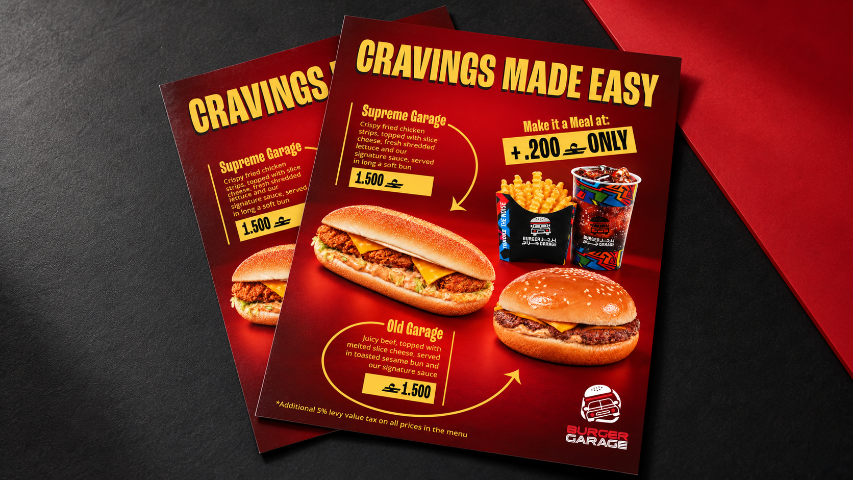 Burger Garage Ads, image 1